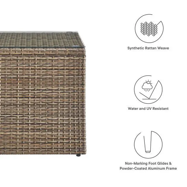 Alt view image 2 of 7 - Convene Outdoor Patio Side Table
