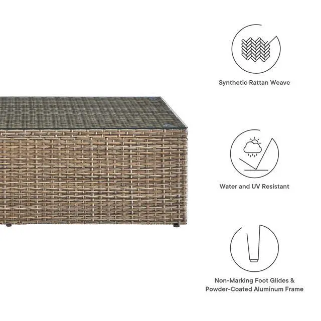 Alt view image 2 of 7 - Convene Outdoor Patio Coffee Table