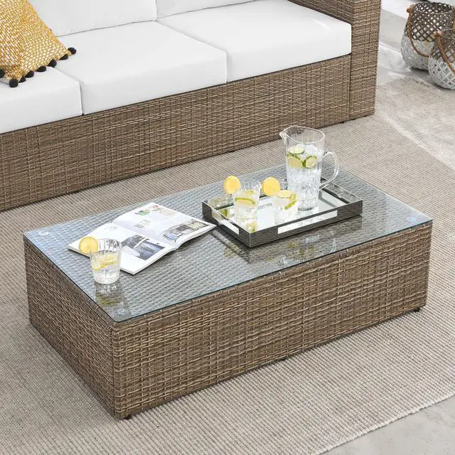 Alt view image 6 of 7 - Convene Outdoor Patio Coffee Table