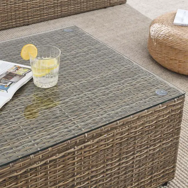 Alt view image 7 of 7 - Convene Outdoor Patio Coffee Table