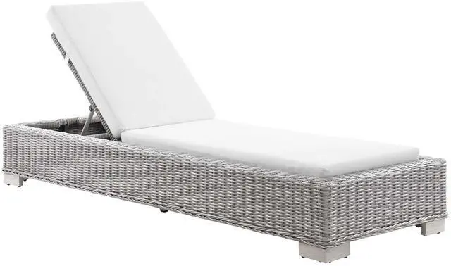 Main image of Conway Outdoor Patio Wicker Rattan Chaise Lounge