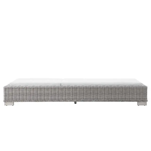 Alt view image 3 of 7 - Conway Outdoor Patio Wicker Rattan Chaise Lounge