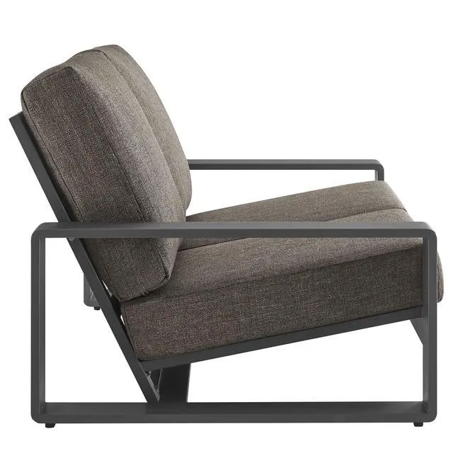 Alt view image 4 of 7 - Lirienne Outdoor Patio Aluminum Loveseat Collection