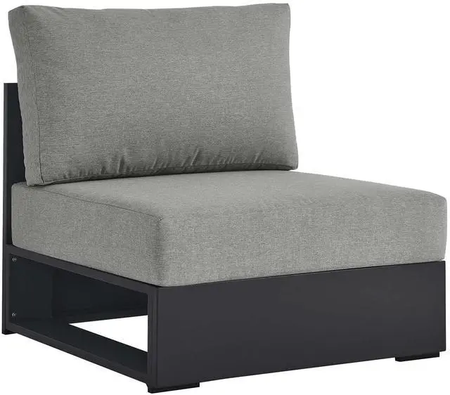 Main image of Tahoe Outdoor Patio Powder-Coated Aluminum Modular Armless Chair by Modway
