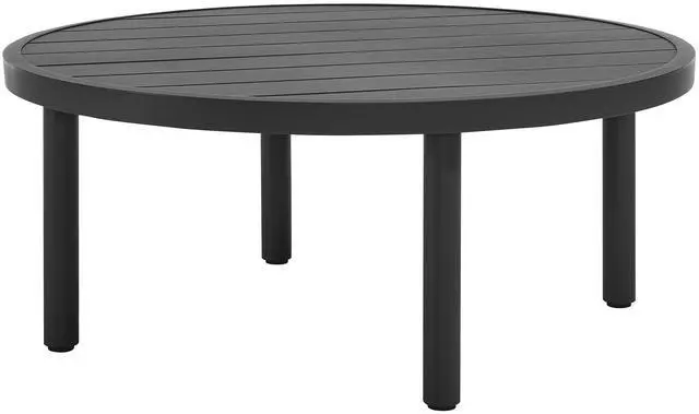 Main image of Terrace 35" Outdoor Patio Aluminum Round Coffee Table
