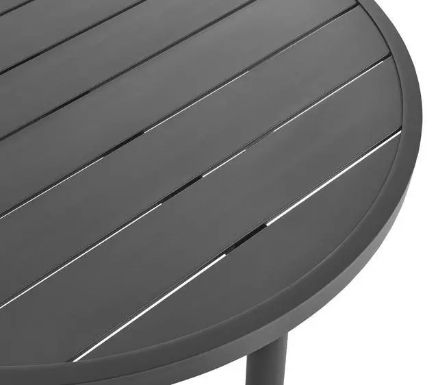 Alt view image 5 of 7 - Terrace 35" Outdoor Patio Aluminum Round Coffee Table