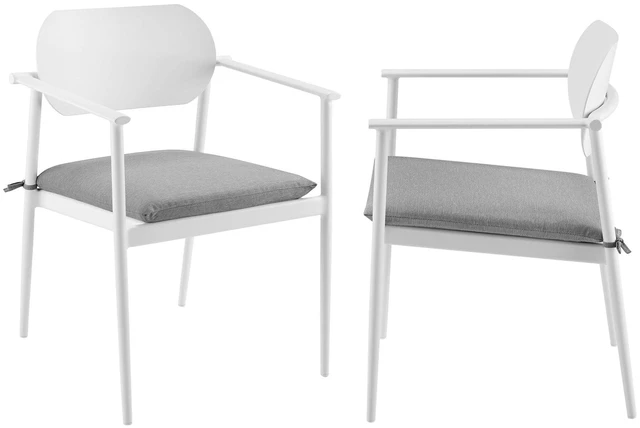 Alt view image 5 of 7 - Aeris 7-Piece Outdoor Patio Aluminum Dining Set by Modway EEI-7441 with Table and Chairs