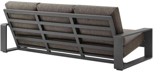 Alt view image 6 of 7 - Lirienne 2-Piece Outdoor Patio Aluminum Furniture Set by Modway Modern Design