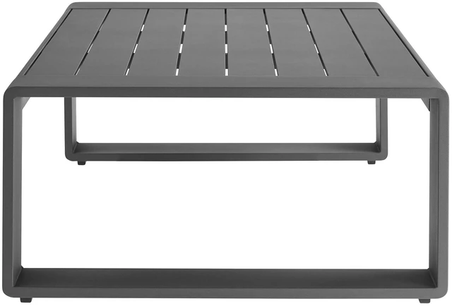 Alt view image 7 of 7 - Lirienne 2-Piece Outdoor Patio Aluminum Furniture Set by Modway Modern Design