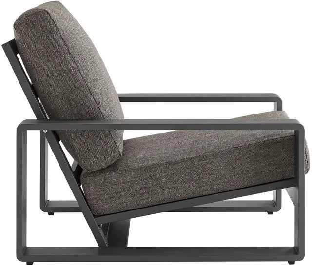 Alt view image 7 of 7 - Lirienne 4-Piece Outdoor Patio Aluminum Furniture Set by Modway - Modern Seating