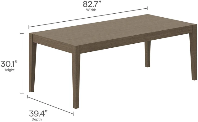 Alt view image 4 of 7 - Northlake 7-Piece Outdoor Patio Teak Wood Dining Set by Modway