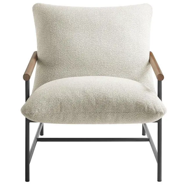 Alt view image 6 of 7 - Raya Outdoor Patio Boucle Sling Lounge Chair by Modway