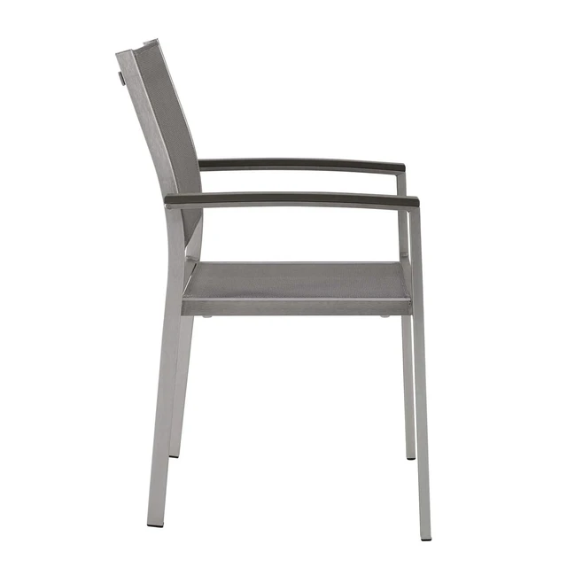 Alt view image 4 of 7 - Shore Dining Chair Outdoor Patio Aluminum Set of 2