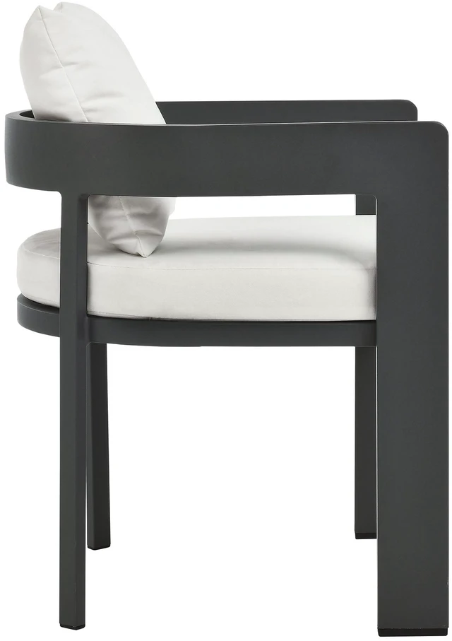 Alt view image 4 of 7 - Tahoe Outdoor Patio Aluminum Dining Chair