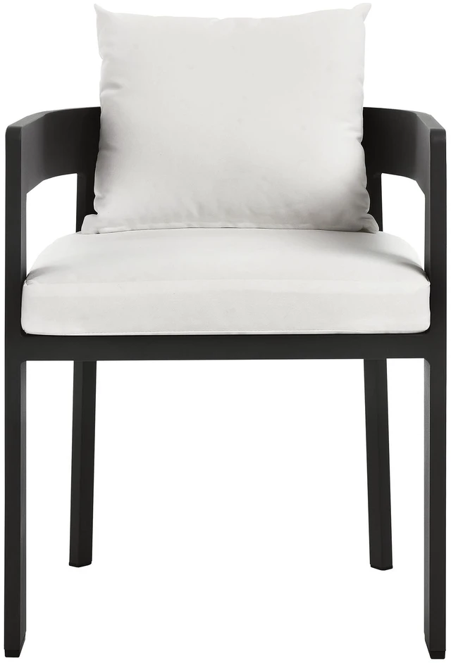 Alt view image 6 of 7 - Tahoe Outdoor Patio Aluminum Dining Chair