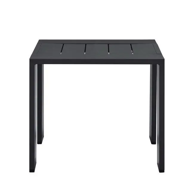 Alt view image 4 of 7 - Tahoe Outdoor Patio Powder-Coated Aluminum End Table