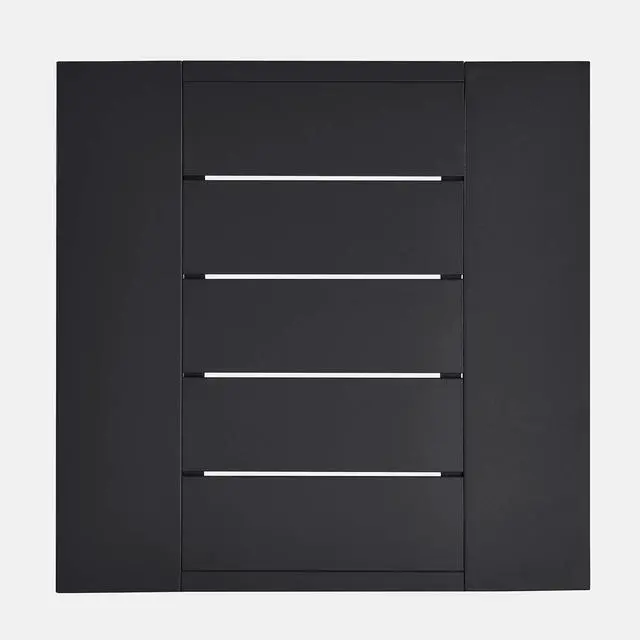 Alt view image 5 of 7 - Tahoe Outdoor Patio Powder-Coated Aluminum End Table