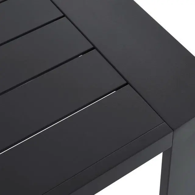 Alt view image 6 of 7 - Tahoe Outdoor Patio Powder-Coated Aluminum End Table