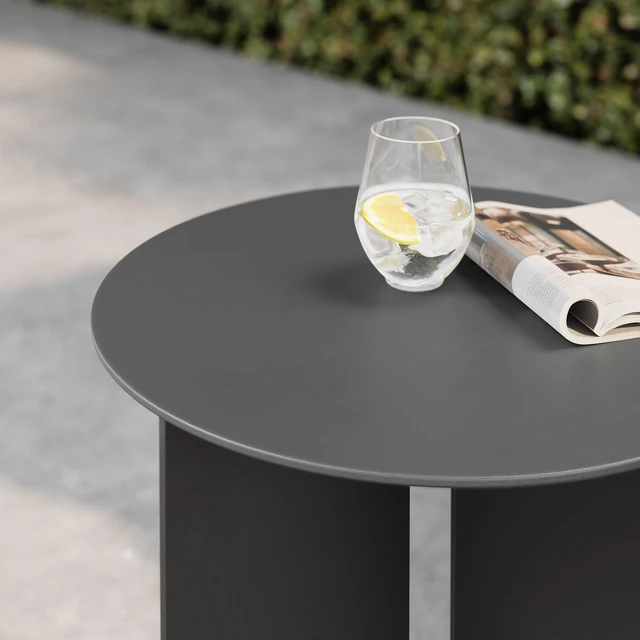 Alt view image 7 of 7 - Tecton Outdoor Patio Aluminum Side Table by Modway