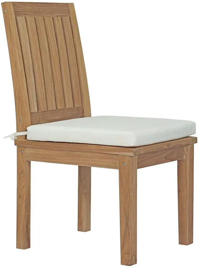 Alt view image 2 of 7 - Marina 7 Piece Outdoor Patio Teak Dining Set
