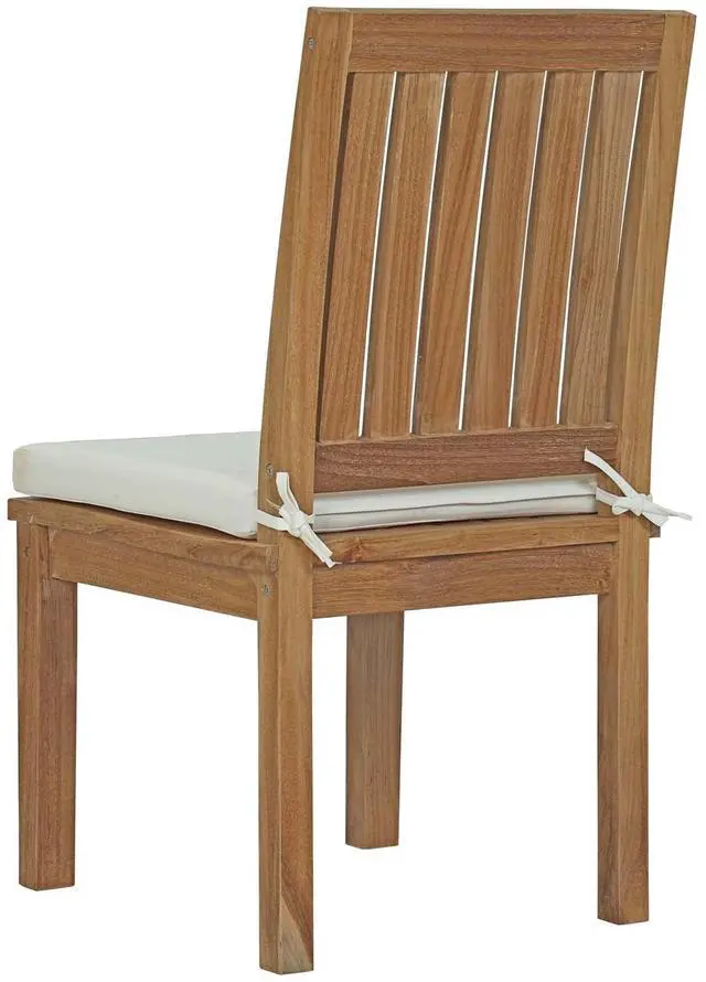 Alt view image 4 of 7 - Marina 7 Piece Outdoor Patio Teak Dining Set