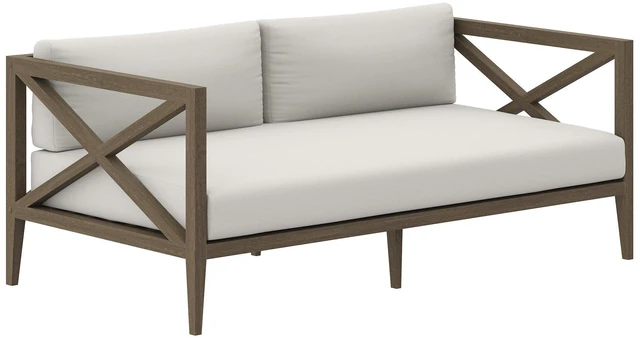 Main image of Northlake Outdoor Patio Teak Loveseat by Modway