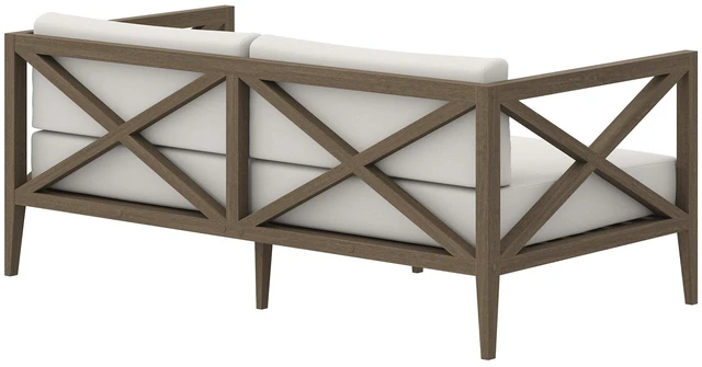 Alt view image 5 of 7 - Northlake Outdoor Patio Teak Loveseat by Modway