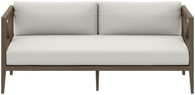 Alt view image 6 of 7 - Northlake Outdoor Patio Teak Loveseat by Modway