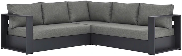 Main image of Tahoe 3-Piece Outdoor Patio Powder-Coated Aluminum Sectional Sofa Set by Modway