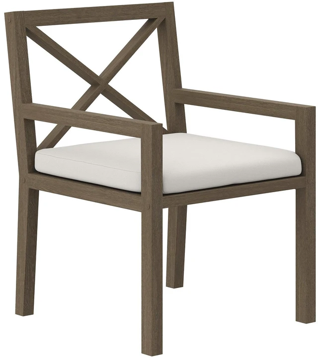 Main image of Northlake Outdoor Patio Teak Dining Armchair by Modway