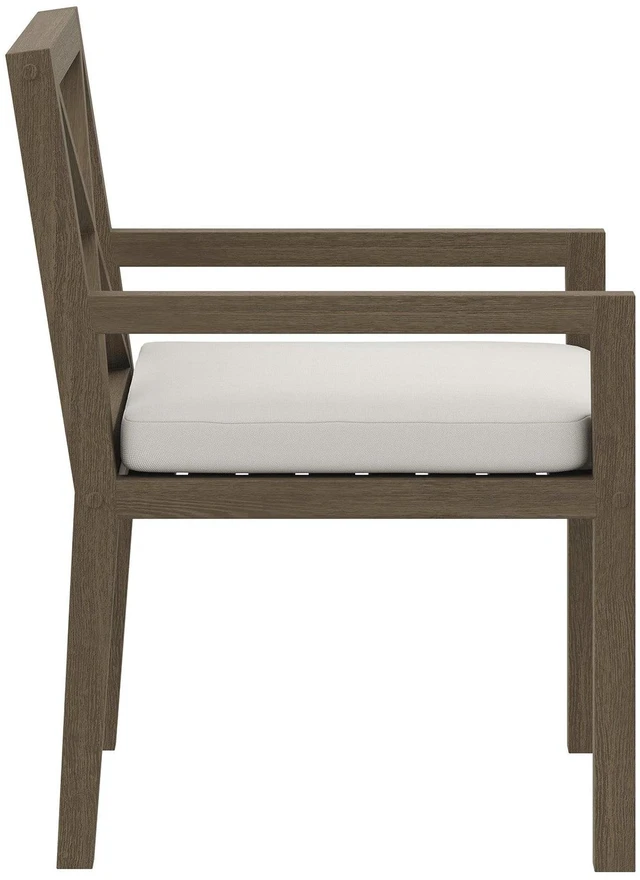 Alt view image 4 of 7 - Northlake Outdoor Patio Teak Dining Armchair by Modway