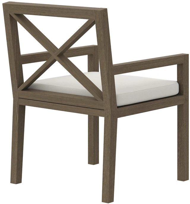 Alt view image 5 of 7 - Northlake Outdoor Patio Teak Dining Armchair by Modway