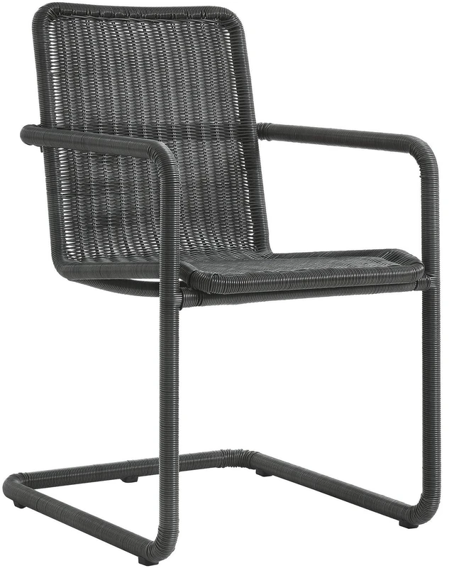 Alt view image 4 of 7 - Abacus Outdoor Patio Wicker Dining Chairs Set of 2