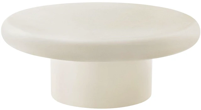 Main image of Argos and Alora Indoor - Outdoor Patio Concrete Round Coffee Table
