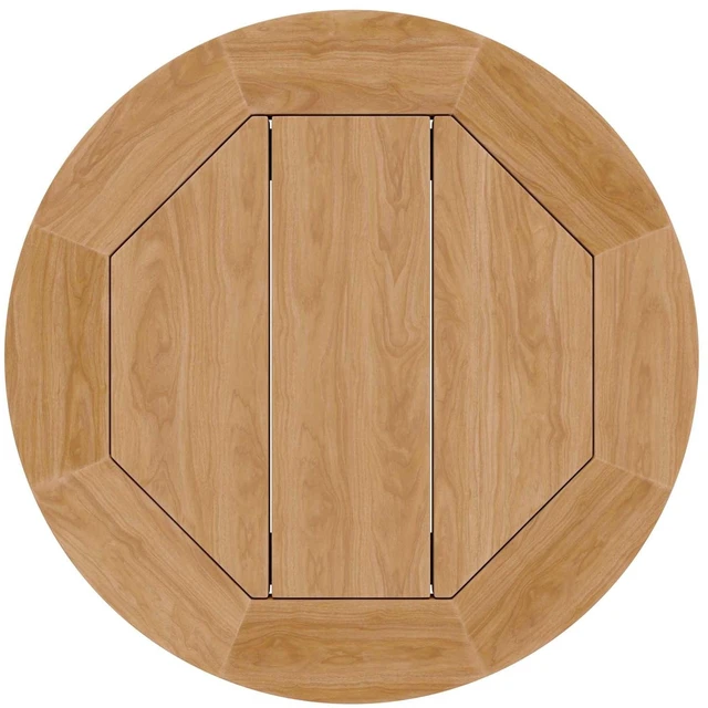 Alt view image 10 of 13 - Brisbane Teak Wood Outdoor Patio Side Table