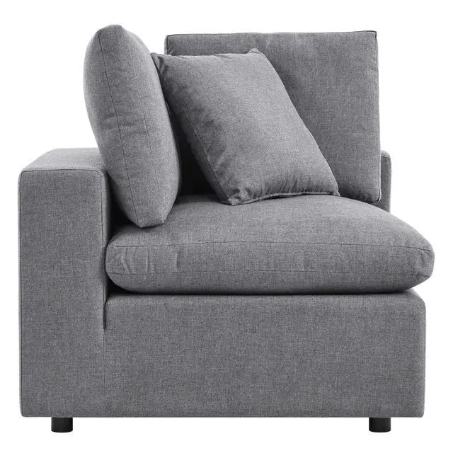 Alt view image 3 of 7 - Commix Overstuffed Outdoor Patio Corner Chair