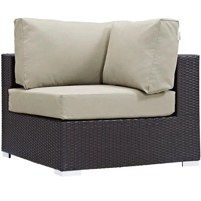 Alt view image 5 of 5 - Convene Outdoor Patio Corner by Modway