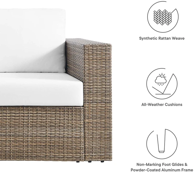Alt view image 2 of 7 - Convene Outdoor Patio Loveseat