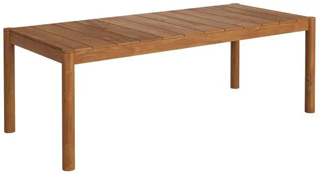 Main image of Eleni 89-Inch Outdoor Patio Teak Wood Dining Table by Modway