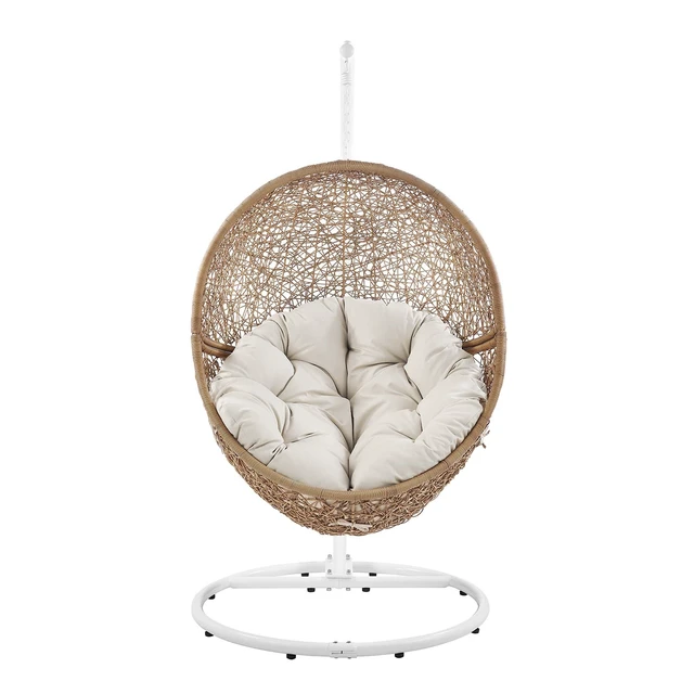 Alt view image 6 of 7 - Encase Outdoor Patio Rattan Swing Chair by Modway
