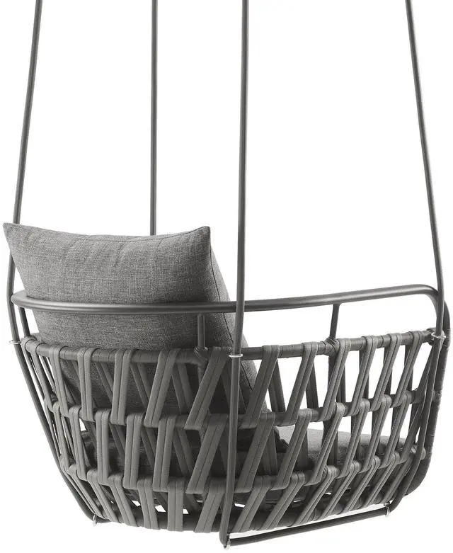Alt view image 5 of 7 - Kaliah Outdoor Patio Aluminum Swing Chair by Modway