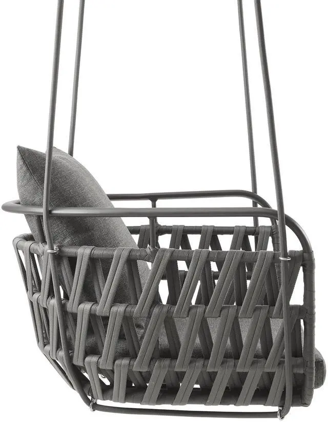 Alt view image 4 of 7 - Kaliah Outdoor Patio Aluminum Swing Chair by Modway