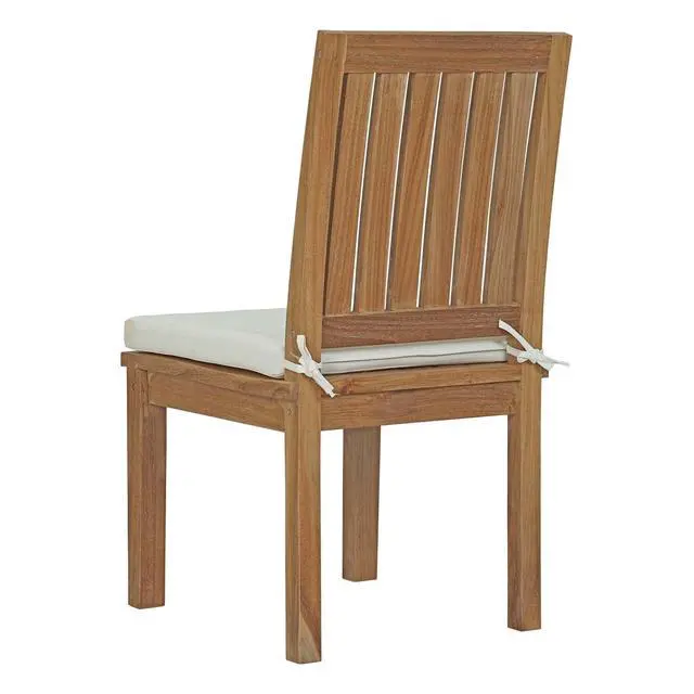 Alt view image 4 of 7 - Marina 11 Piece Outdoor Patio Teak Dining Set