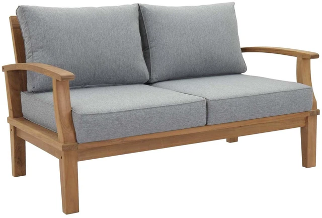 Alt view image 2 of 7 - Marina 5 Piece Outdoor Patio Teak Set by Modway