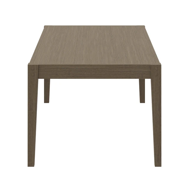 Alt view image 4 of 7 - Northlake 83" Rectangular Outdoor Patio Teak Dining Table