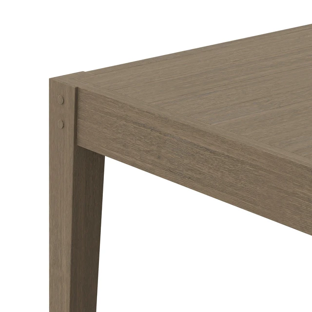 Alt view image 7 of 7 - Northlake 83" Rectangular Outdoor Patio Teak Dining Table