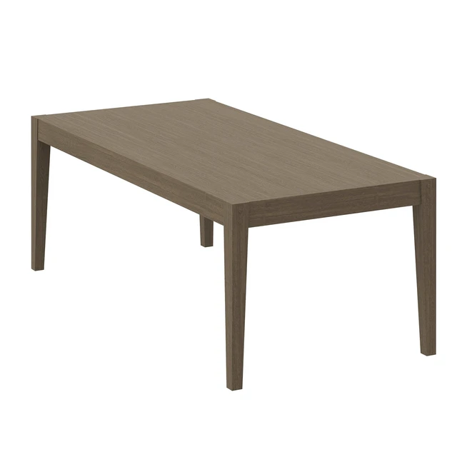 Alt view image 6 of 7 - Northlake 83" Rectangular Outdoor Patio Teak Dining Table
