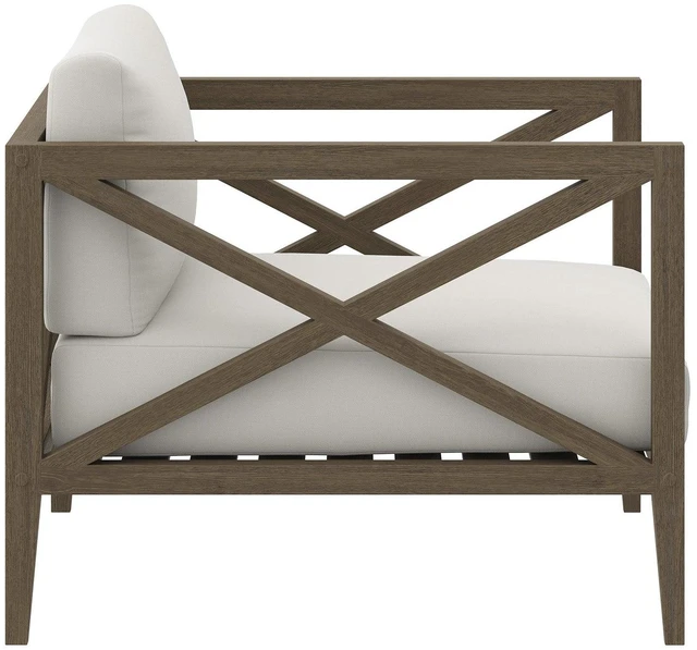 Alt view image 4 of 7 - Northlake Outdoor Patio Teak Armchair by Modway