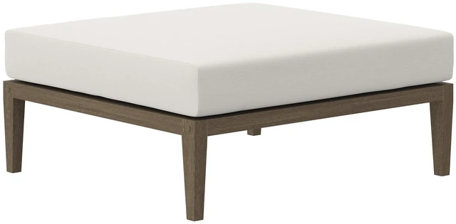 Main image of Northlake Outdoor Patio Teak Ottoman by Modway