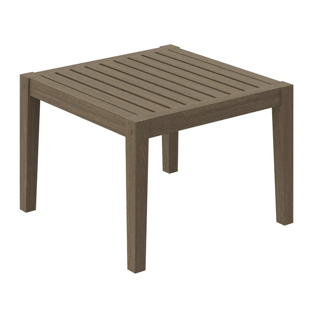Alt view image 5 of 7 - Northlake Square Outdoor Patio Teak Side Table